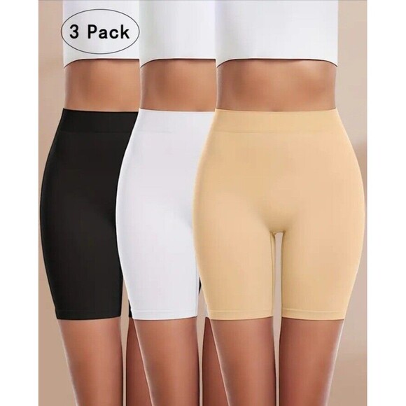 Black & White Other - 3 PC (Body Shorts)-(Women's Underwear)-(Black/Brown/White)-(Size XL)-(NEW)-$20